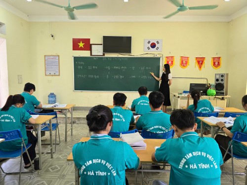 Thông báo khai giảng lớp tiếng Hàn cho ngành ngư nghiệp