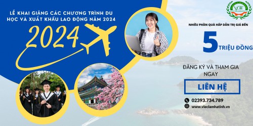 Ngày hội khai giảng các chương trình đi học tập và làm việc ở nước ngoài năm 2024