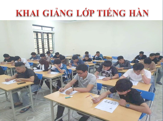 THÔNG BÁO KHAI GIẢNG LỚP TIẾNG HÀN EPS