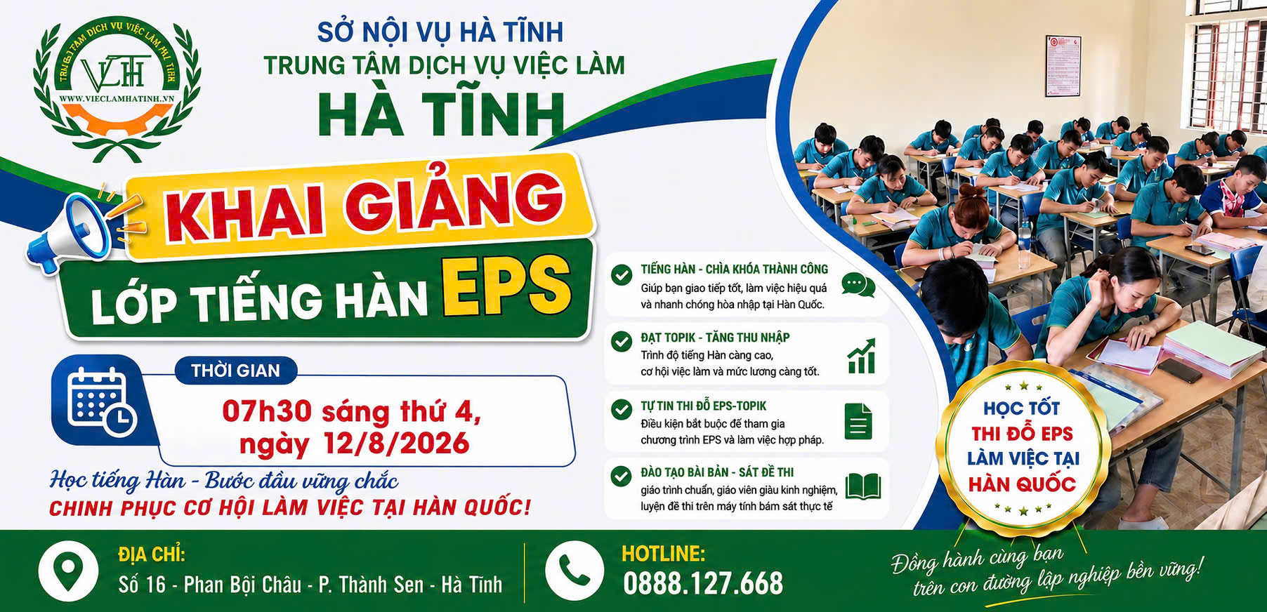 Bạn đang mong muốn có một công việc ổn định, thu nhập cao và mở ra tương lai tốt đẹp hơn cho bản thân và gia đình?