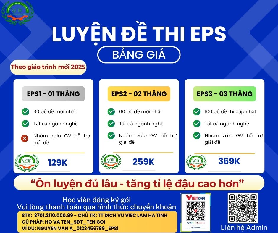 Phần Mềm Luyện Thi EPS: Giải Pháp Hoàn Hảo Cho Kỳ Thi EPS