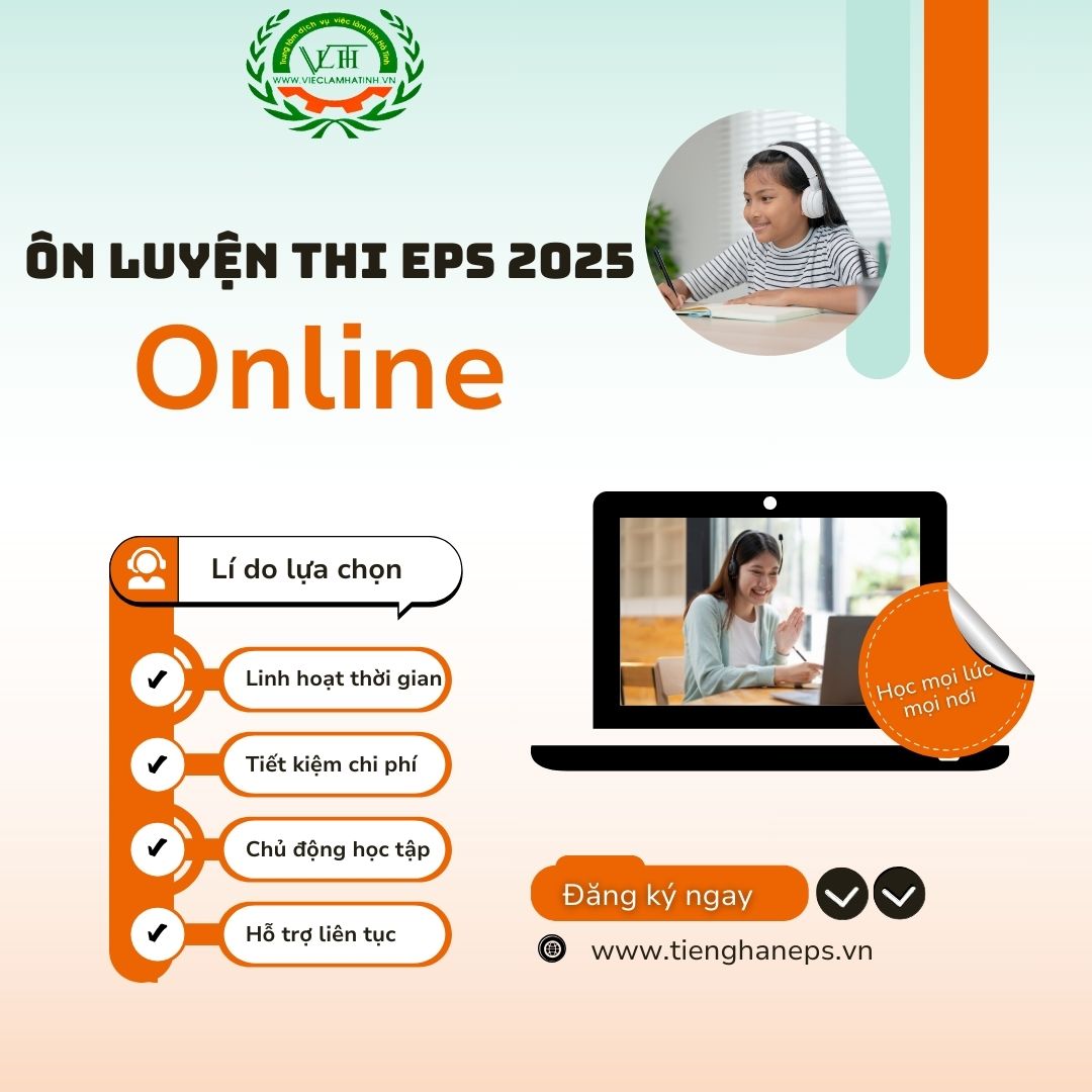 Khóa học Online ôn luyện thi EPS 2025 - Bí quyết vượt qua kỳ thi EPS dễ dàng!